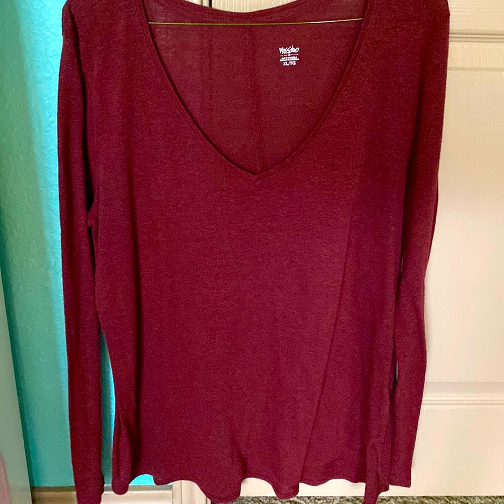 long sleeve, flowy tunic